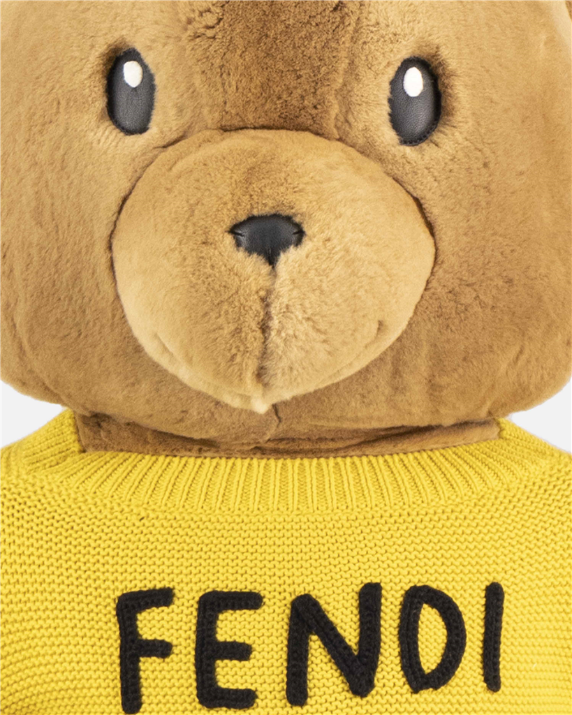 Lifestyle Oso de Visón Fendi Beige Unisexo