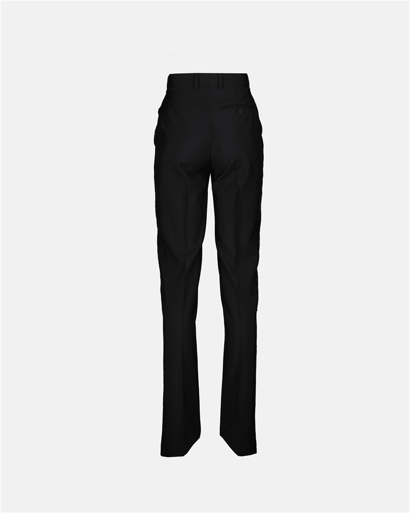 Pants Lace pants Alexander McQueen Black Women