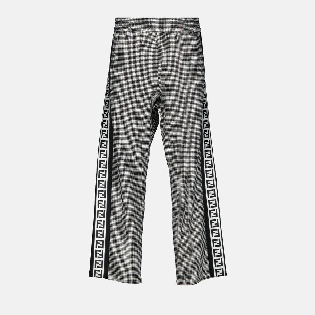 Pants Houndstooth pants Fendi Gray Man