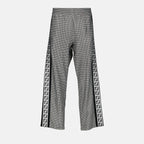 Pants Houndstooth pants Fendi Gray Man