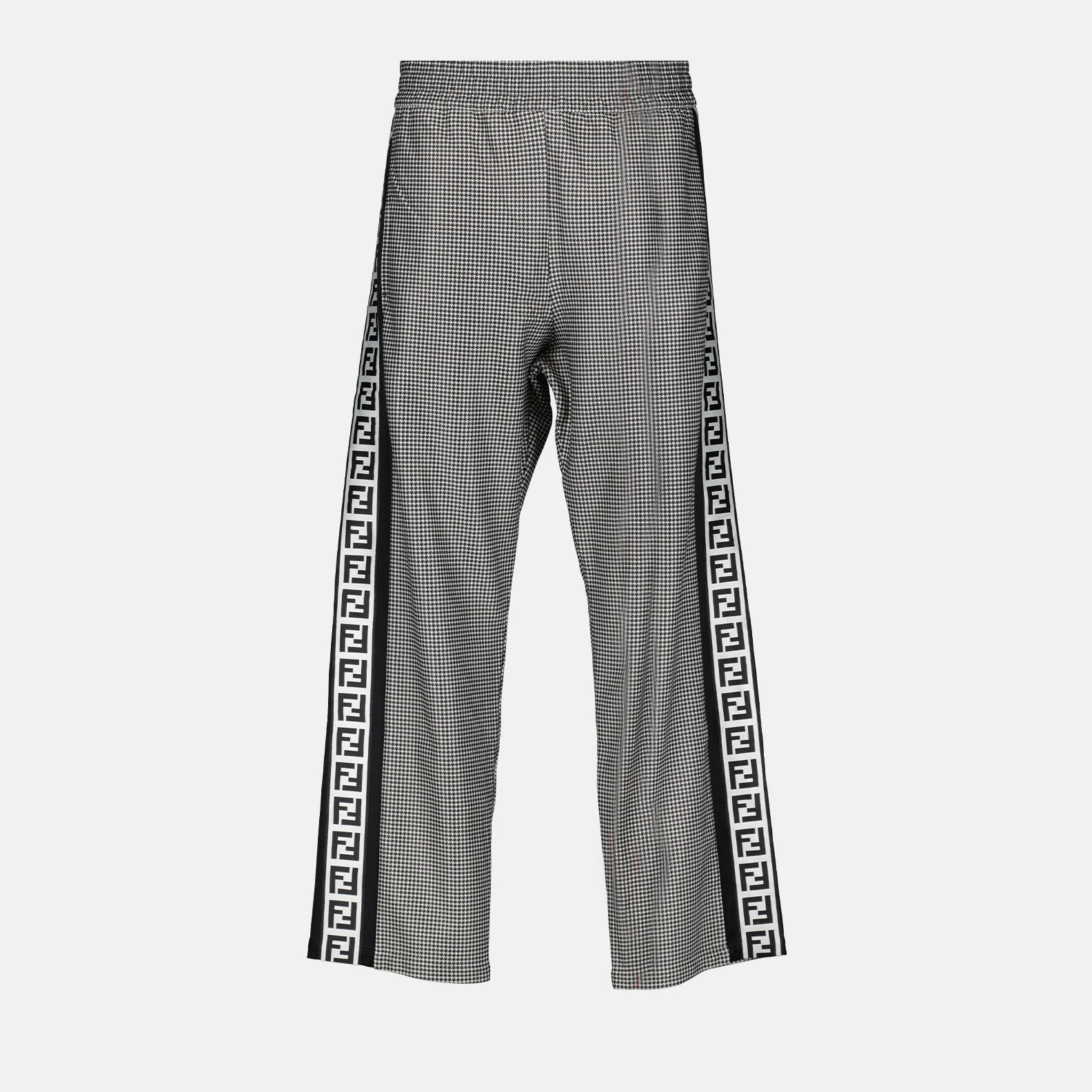 Hosen Pantalon pied de poule Fendi Grau Homme