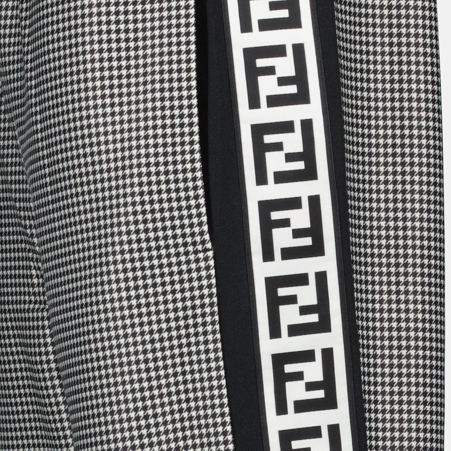 Hosen Pantalon pied de poule Fendi Grau Homme