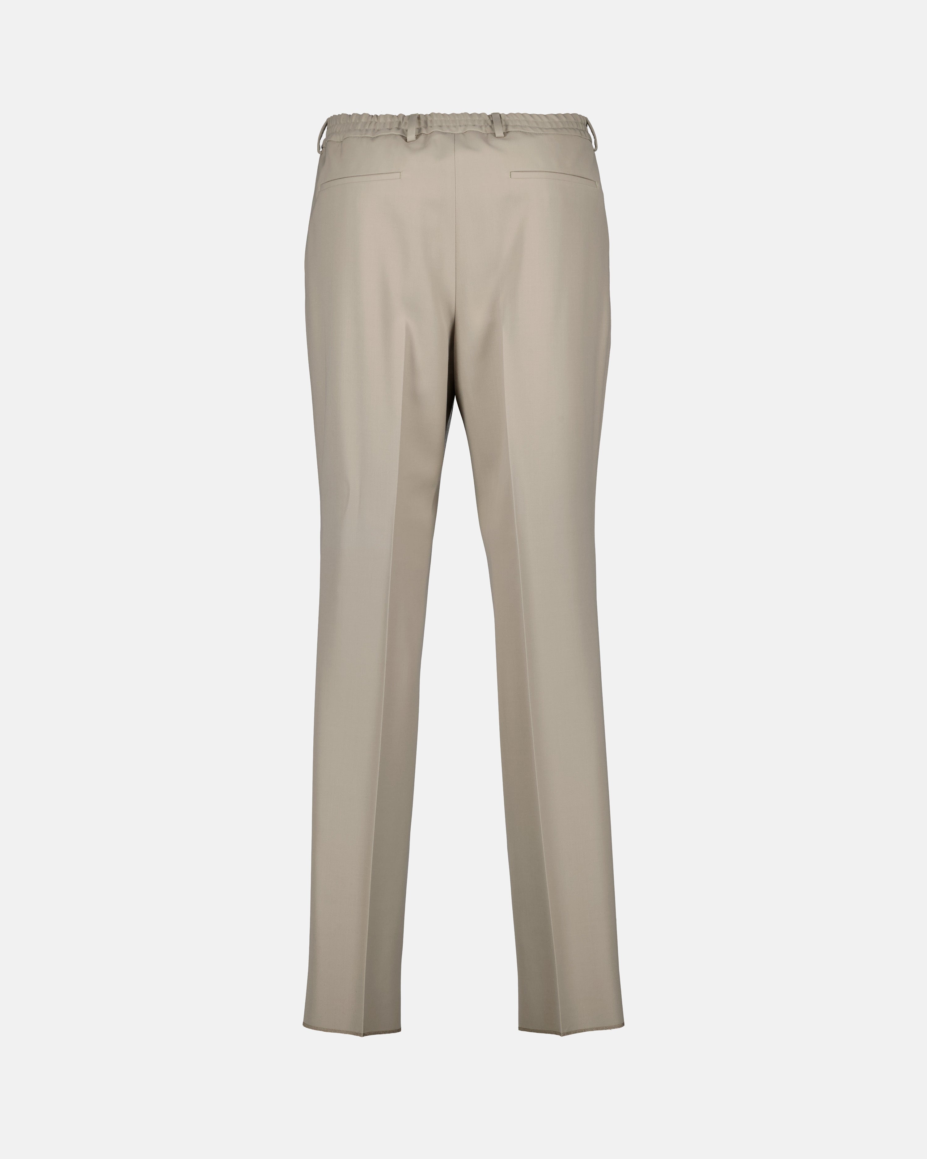 Pantalones Pantalones con Pliegues Fendi Beige Hombres