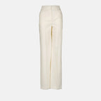 Pantalon à pinces droit