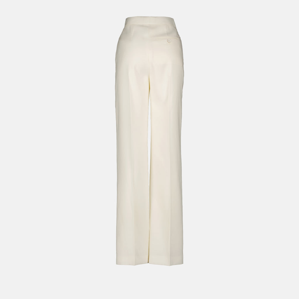 Pantalon à pinces droit