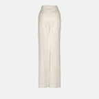 Pantalon à pinces droit