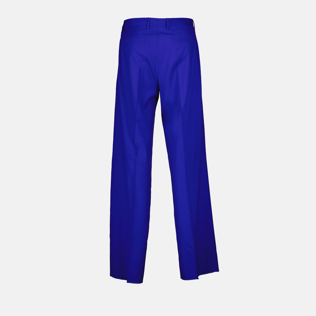 Pantalon à pinces en soie