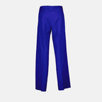 Pantalon à pinces en soie