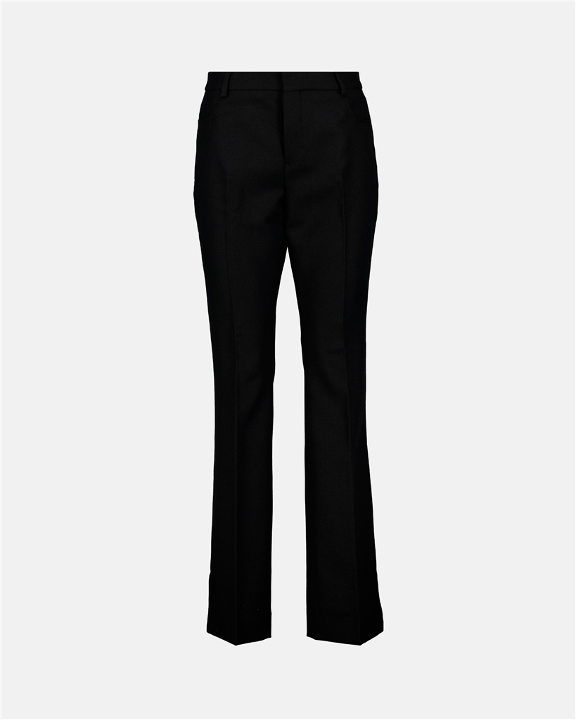 Hosen Pantalon de ville Ami PARIS Schwarz Femme