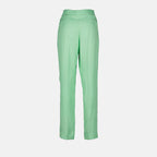 Hosen Hochfigürter Hosen Stella McCartney Grün Femme
