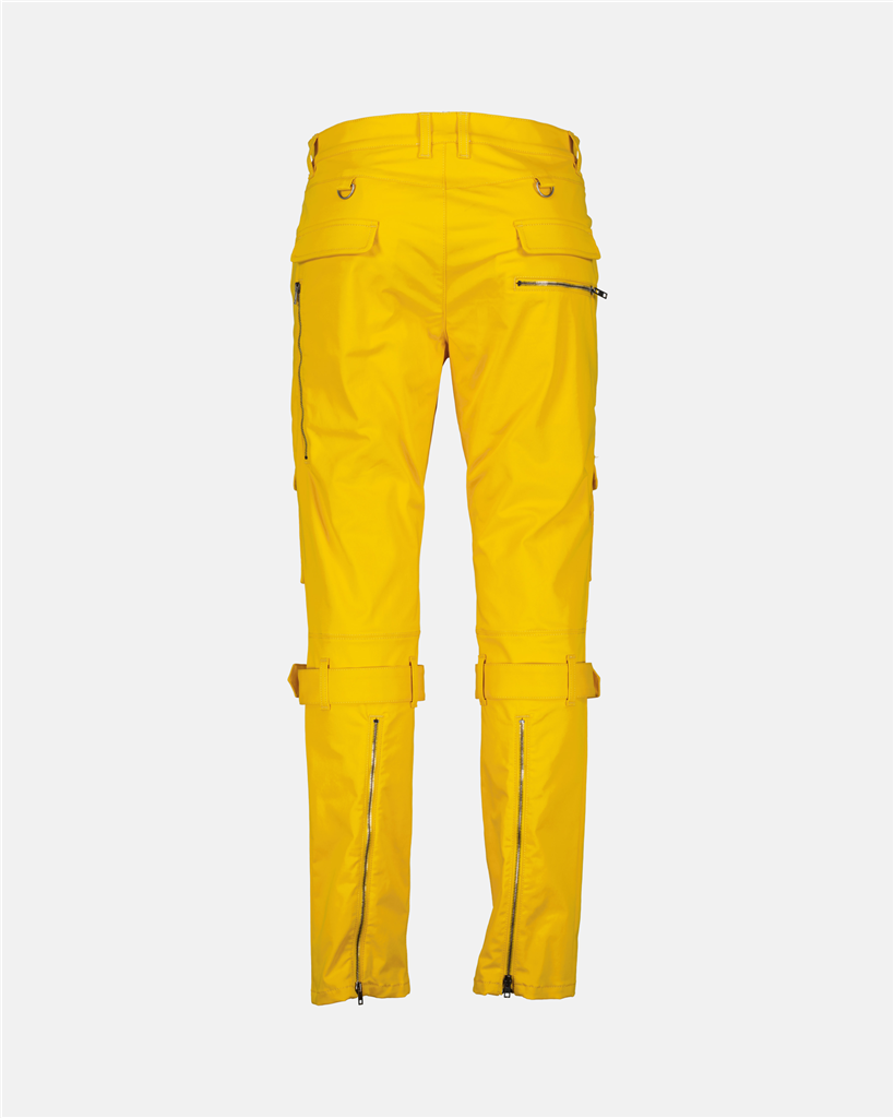 Pantalones Pantalon à poches Moschino Amarillo Homme