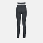 Pantalons Pantalon avec fine ceinture Dolce & Gabbana Gris Femme