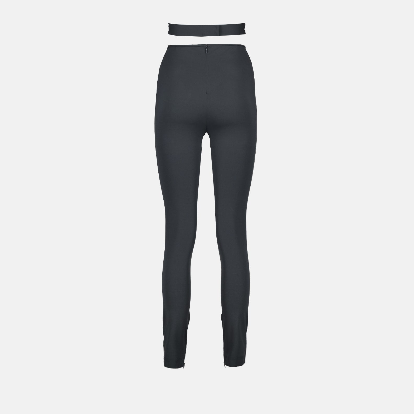 Pantalones Pantalon avec fine ceinture Dolce & Gabbana Gris Femme
