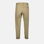 팬츠 Pantalon en gabardine Moncler 베이지 Homme