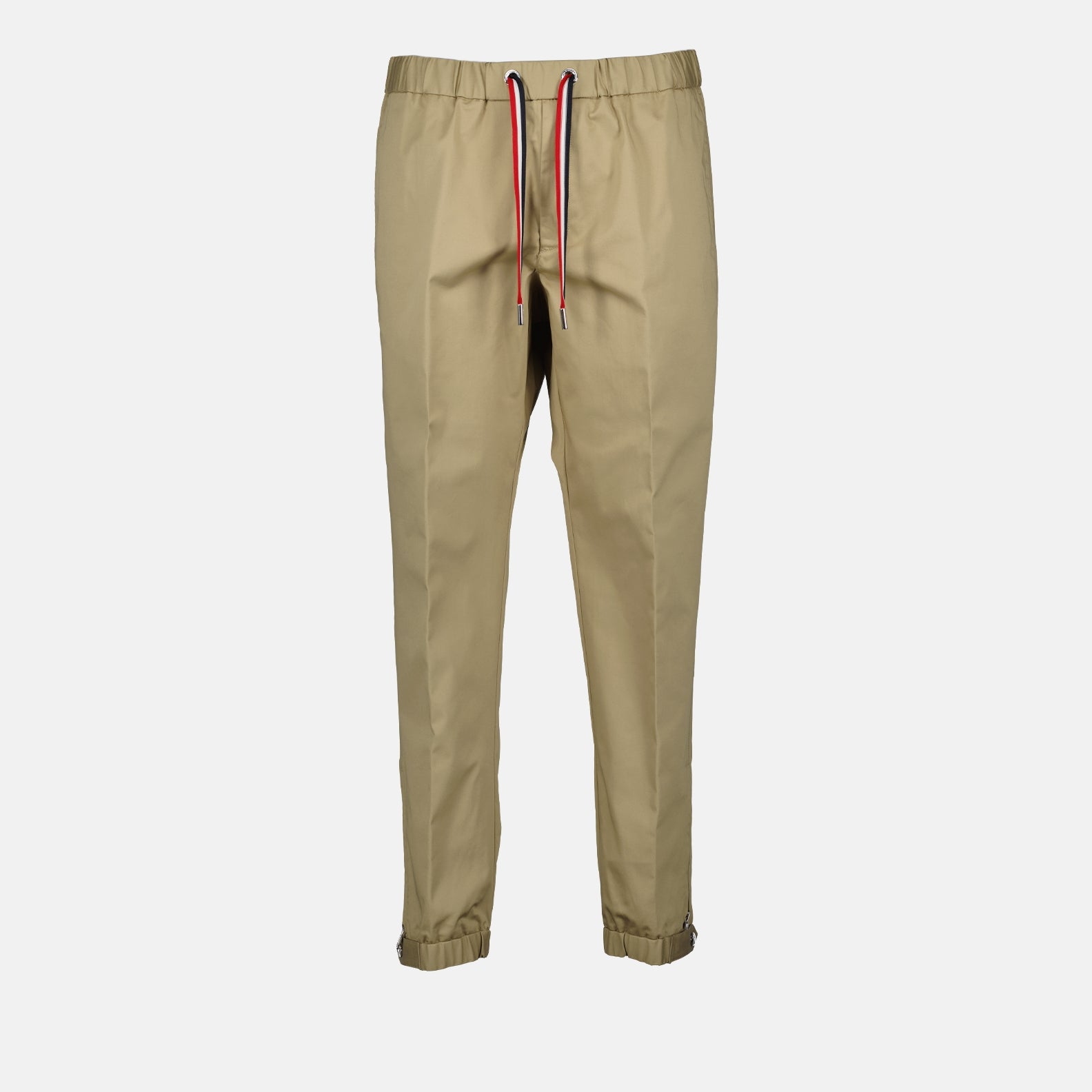 Pantalones Pantalon en gabardine Moncler Beige Homme