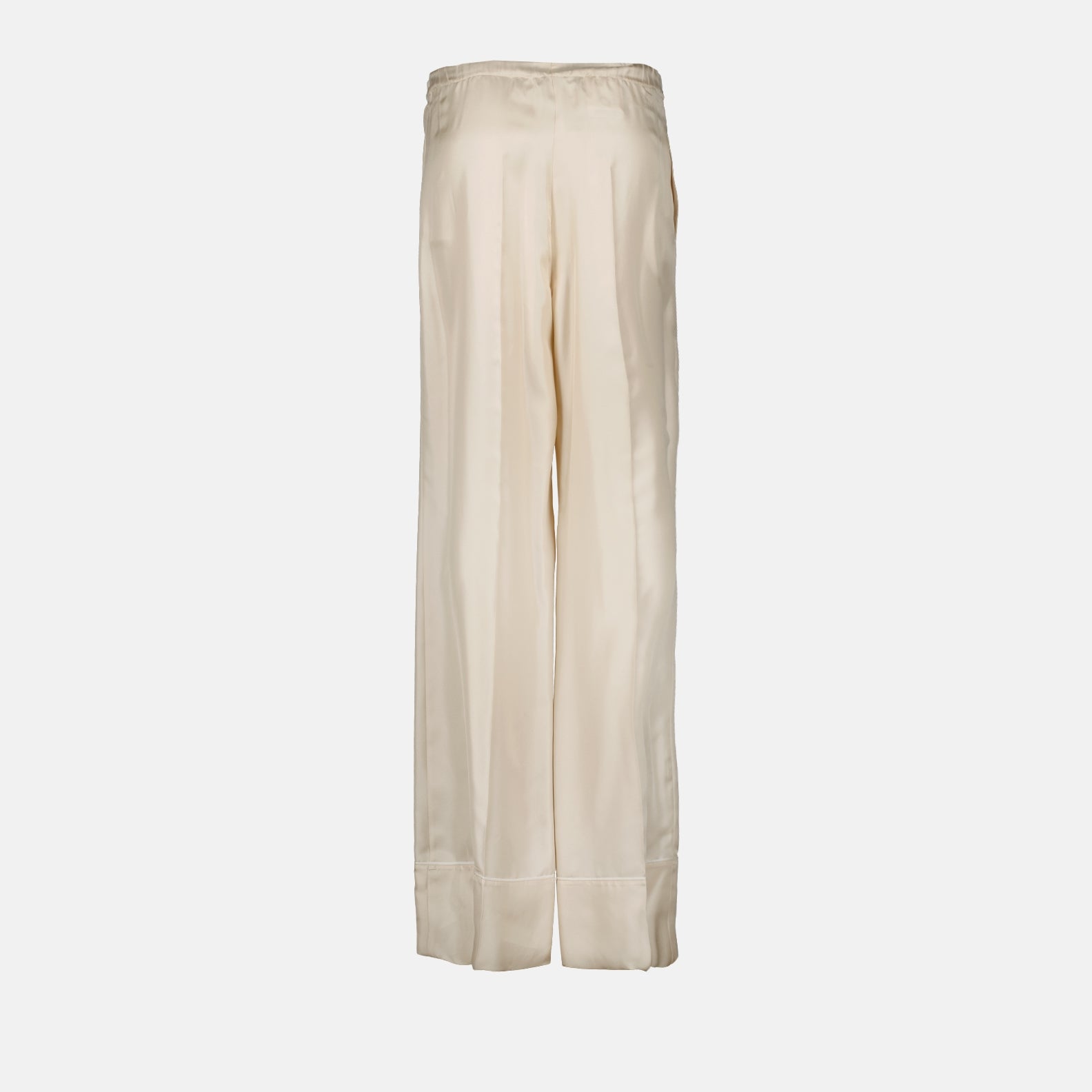 Pants Silk pants Prada Beige Women