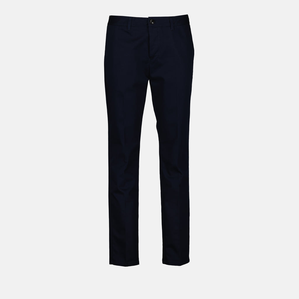 팬츠 Pantalon chino Ami PARIS 파란색 Homme