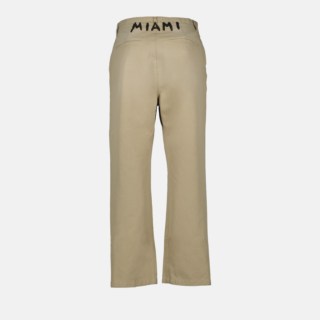 팬츠 Pantalon chino Palm Angels 베이지 Homme