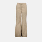Calças Calças Chino Palm Angels Bege Femme