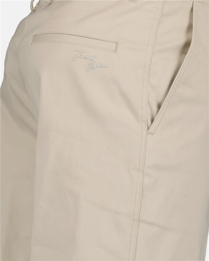 Pantalones Pantalon chino Fendi Beige Homme
