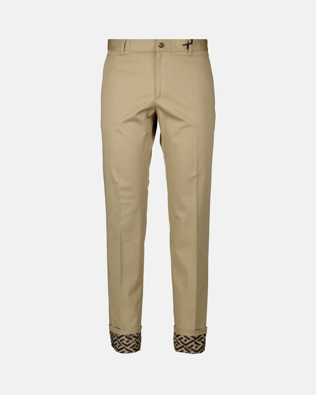 Pantalones Pantalon chino Greca Versace Beige Homme