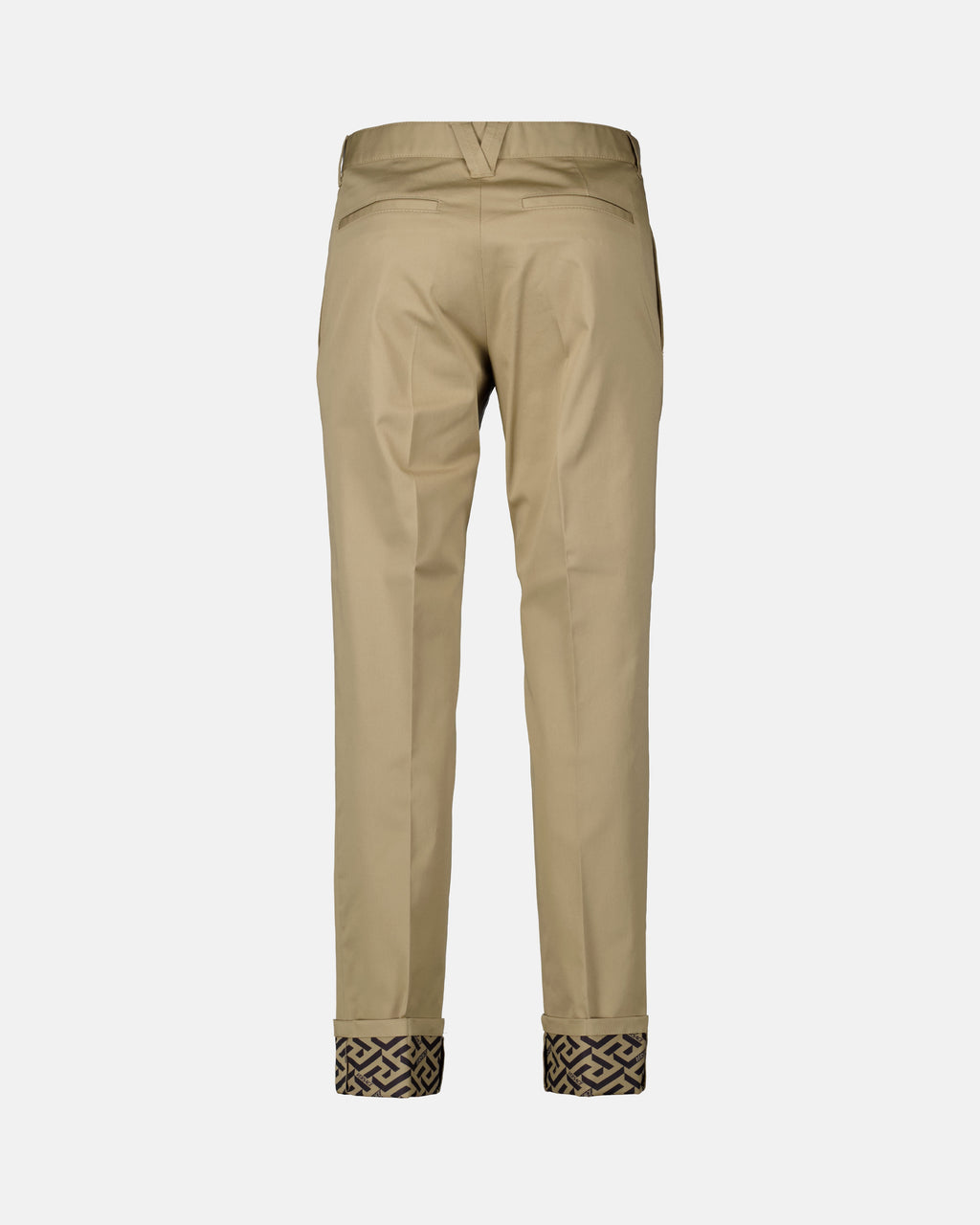 Pantalones Pantalon chino Greca Versace Beige Homme