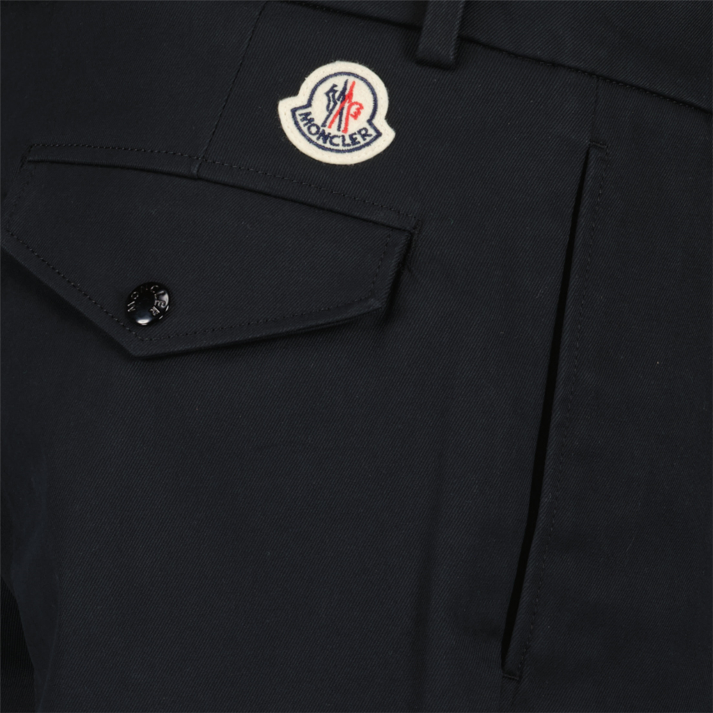 Pantalones Pantalon chino Moncler Negro Homme