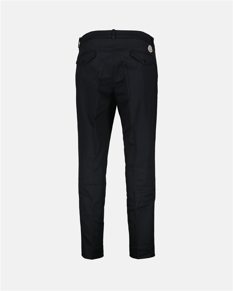 Pantalones Pantalon chino Moncler Negro Homme