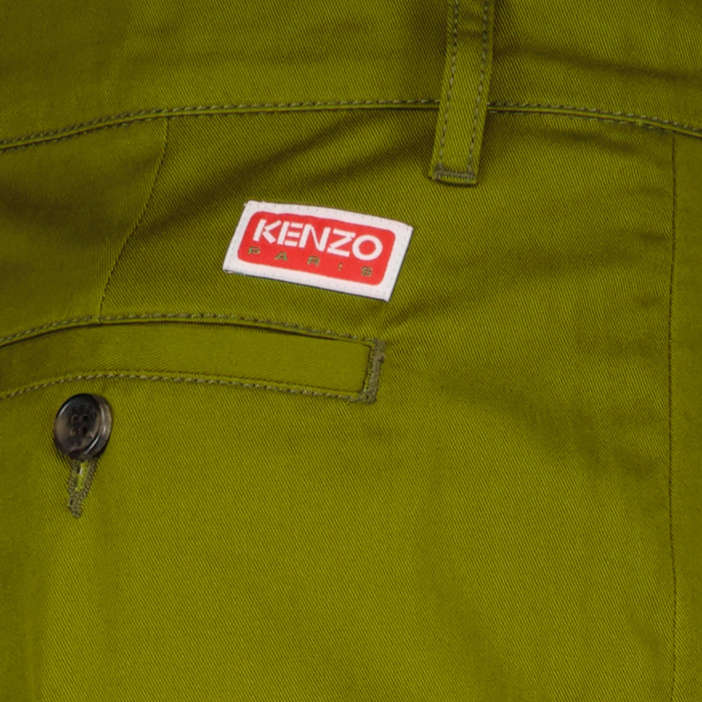 Pantalones Pantalon chino Kenzo Caqui Femme