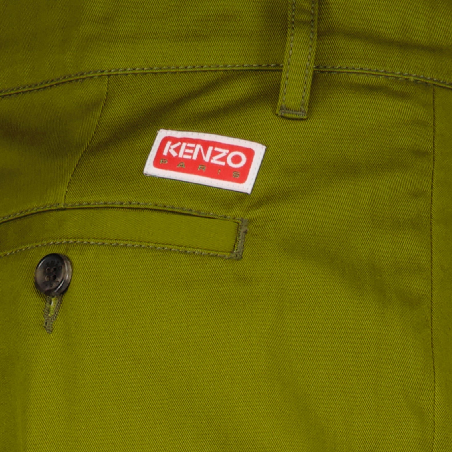 Pantalones Pantalon chino Kenzo Caqui Femme