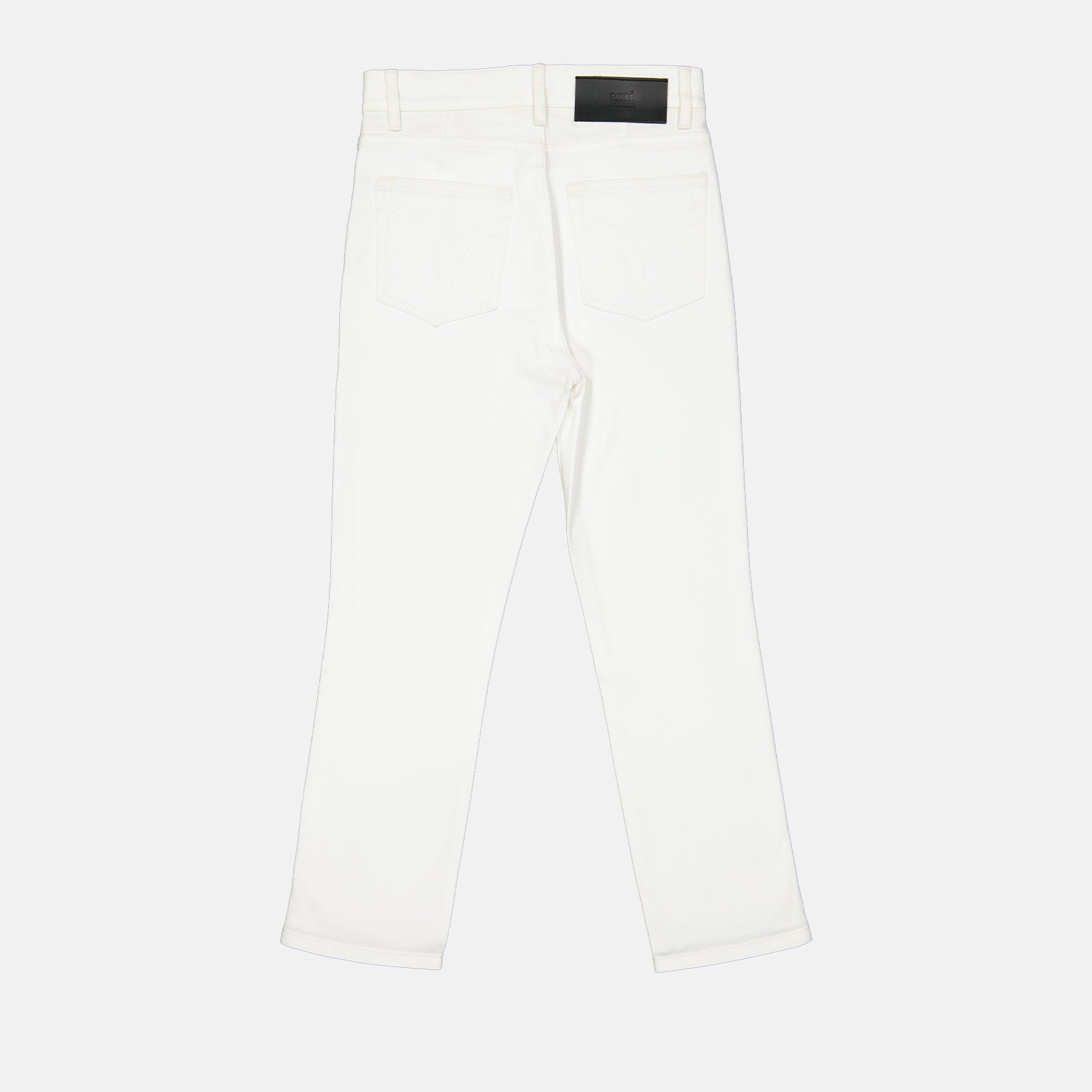 Pantalones Pantalon cropped Ami PARIS Blanco Femme