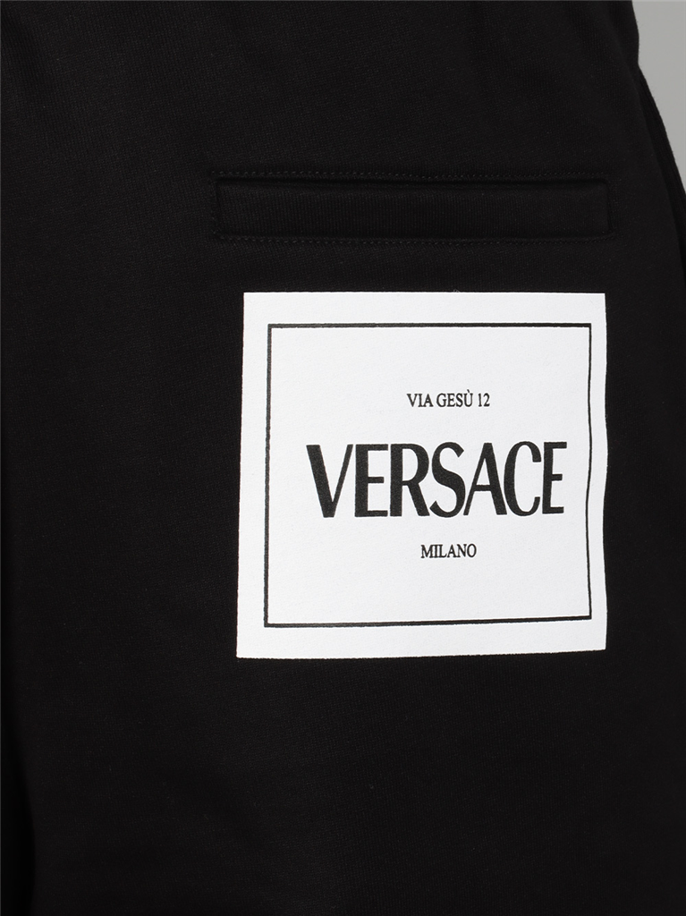 Pantalones Pantalon de jogging Versace Negro Homme