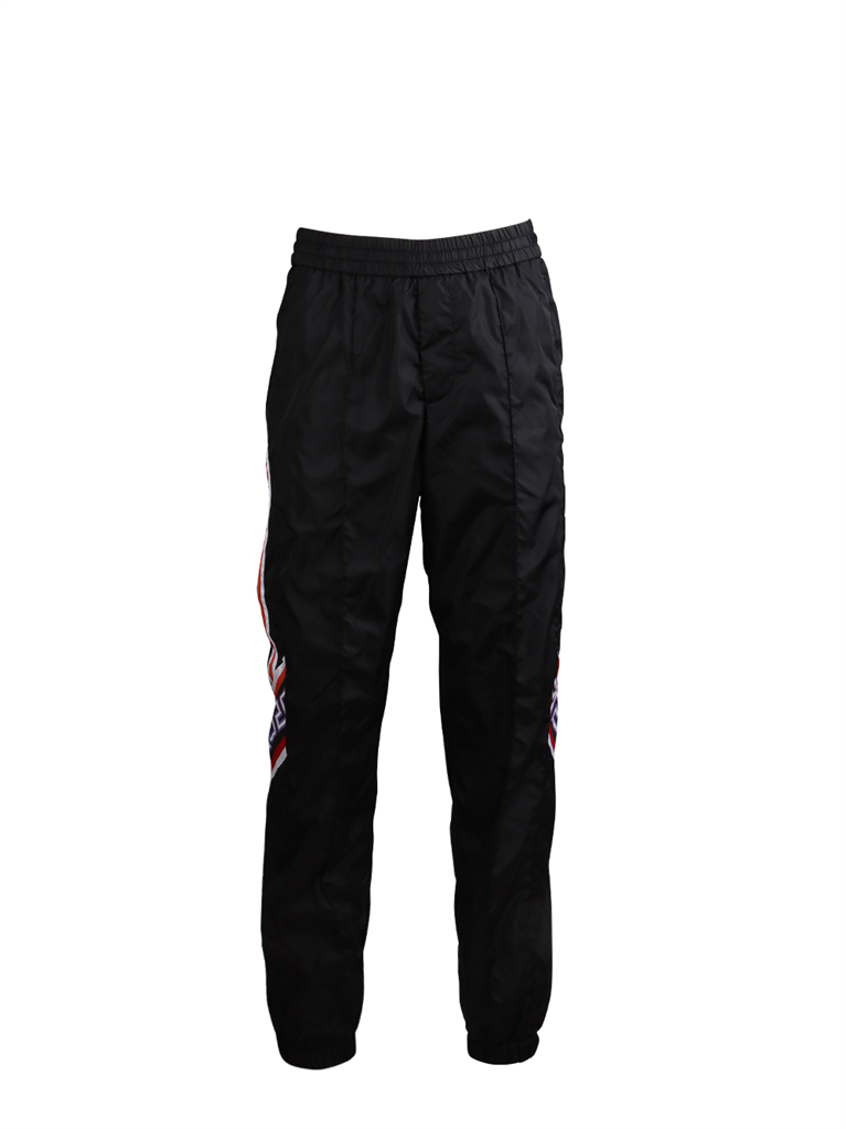 Pants Track pants Versace Black Man