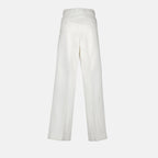 팬츠 Pantalon droit Ami PARIS 하얀색 Femme