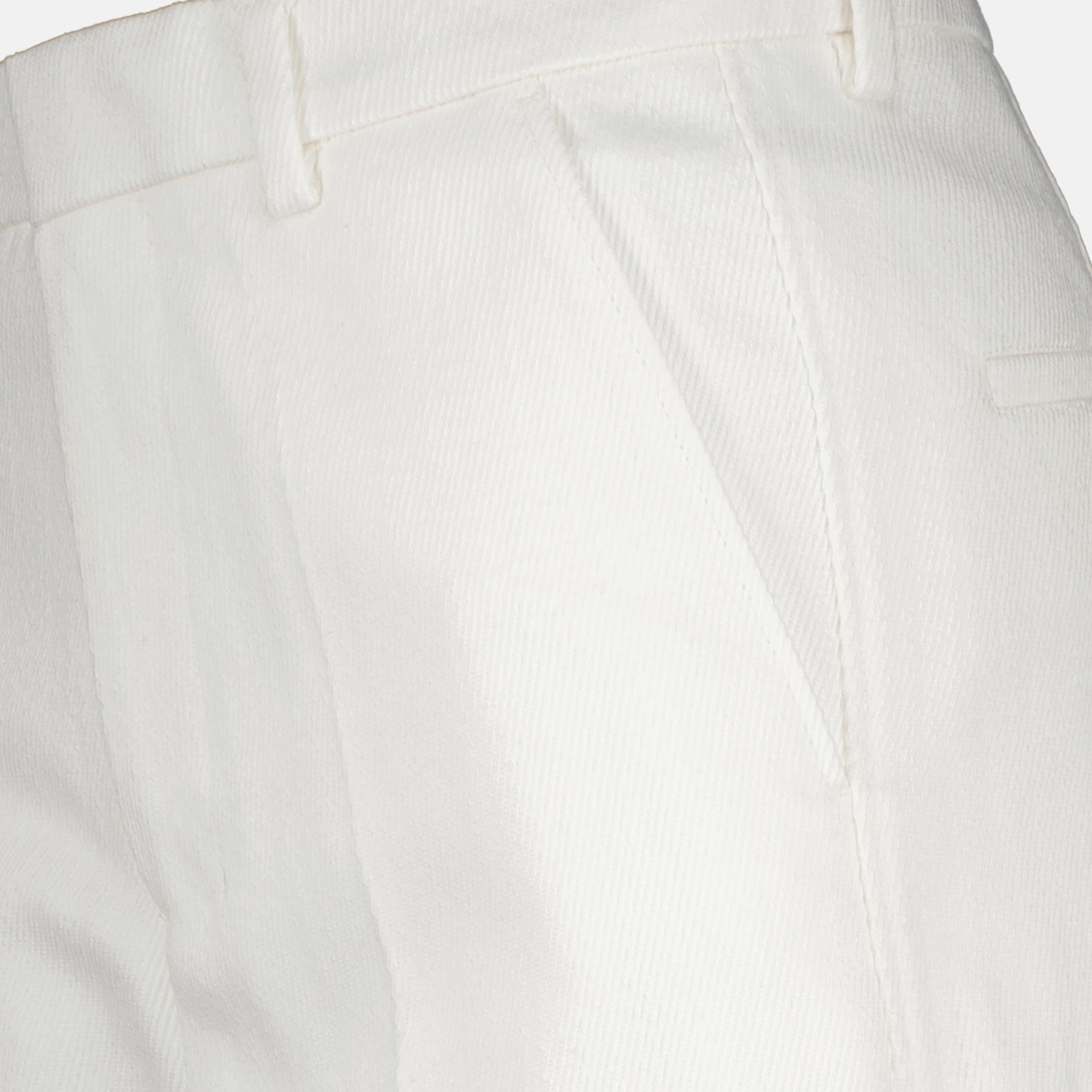 Pantalones Pantalon droit Ami PARIS Blanco Femme