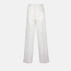 팬츠 Pantalon droit Ami PARIS 하얀색 Femme