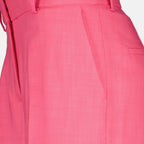 Pantalones Pantalon droit en viscose MSGM Rosa Femme