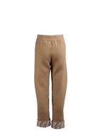 Vestuário FF Calças de Jogging Fendi Marrom Crianças