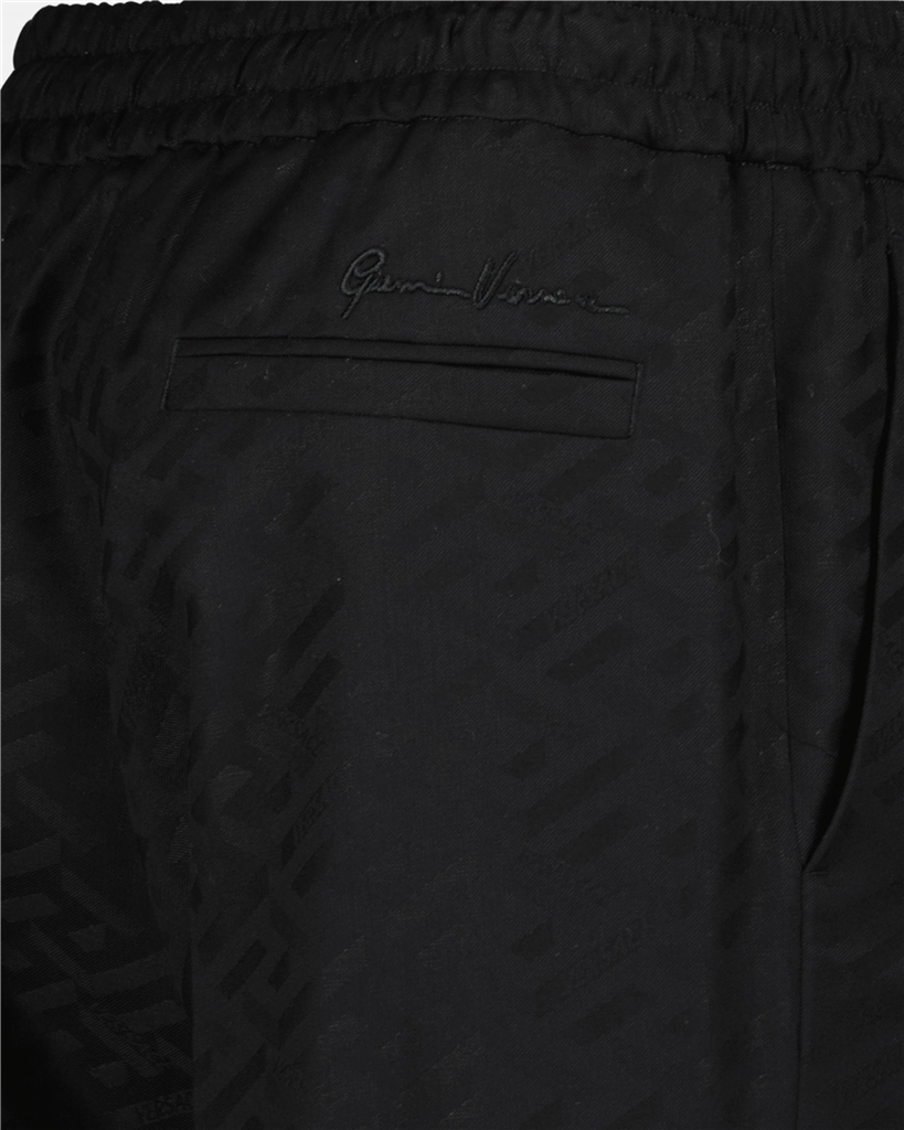 Pantalones Pantalon droit Versace Negro Femme