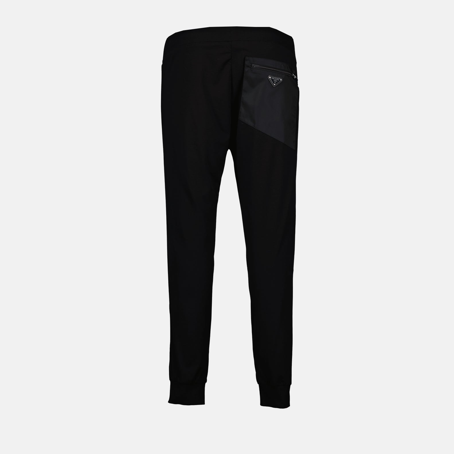 Pantalones Pantalon en coton Prada Negro Homme