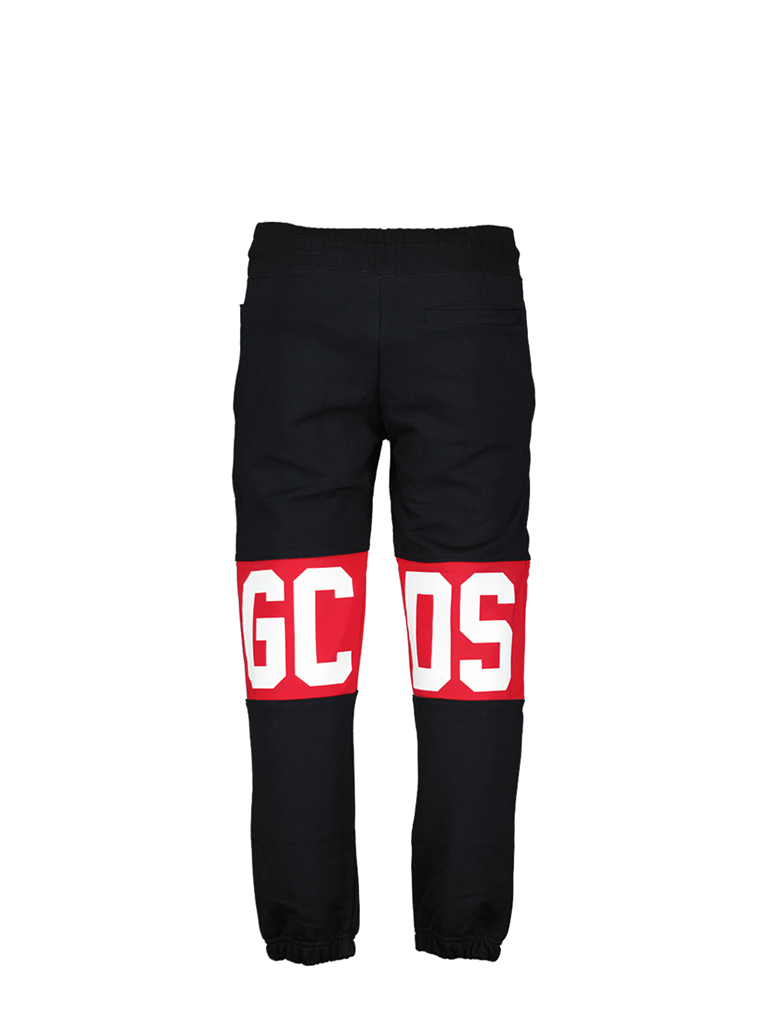 Pantalons Jogging à logo GCDS Noir Homme