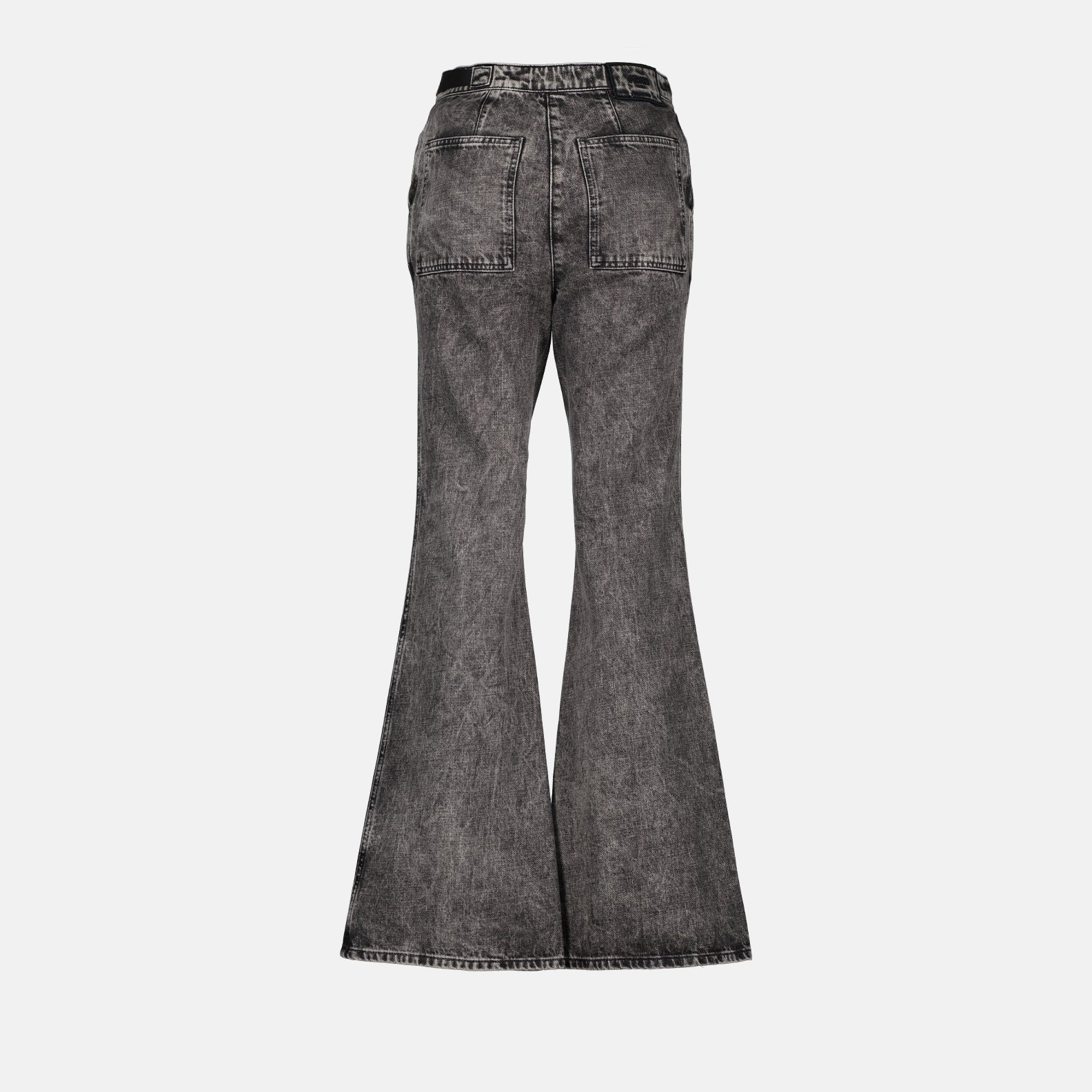 Pantalones Pantalon en denim Fendi Gris Femme