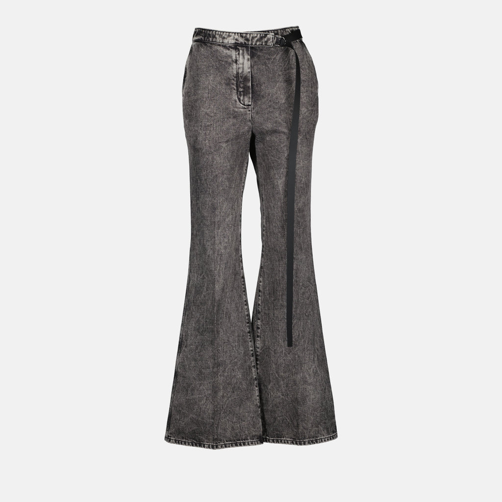 Pants Denim pants Fendi Gray Women