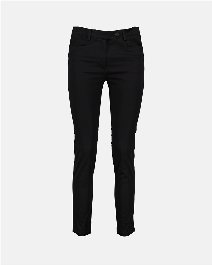 팬츠 Pantalon en gabardine Linea Rossa 검은색 Femme