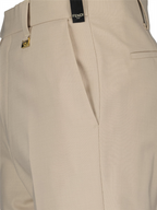 Pantalones Pantalon en laine Fendi Beige Homme