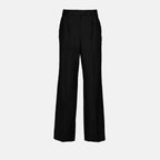 Pants Mohair pants Prada Black Women