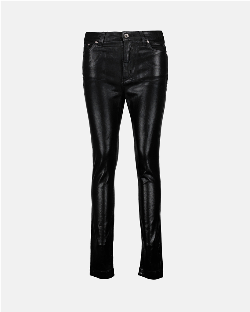 팬츠 Pantalon en simili cuir Dolce & Gabbana 검은색 Femme