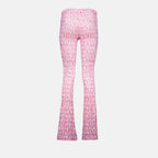 Pantalons Pantalon en velours Versace Rose Femme