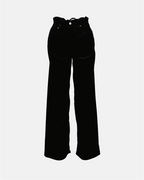 Pantalones Pantalon en velours Miu Miu Negro Femme