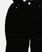 Pantalones Pantalon en velours Miu Miu Negro Femme